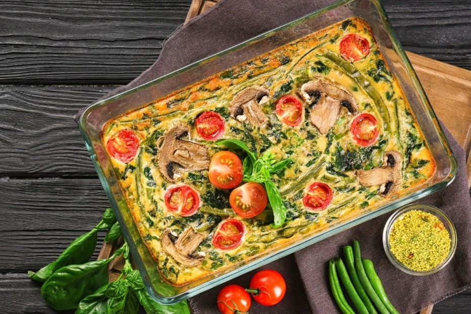 Colorful vegetable cake (cream cheese casserole) 1 Vegetable cake recipe guaranteed to be a success from Grandma