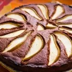 Schoko-birnenkuchen