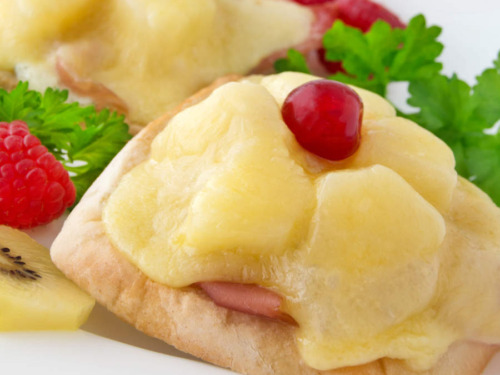Birnen-Toast mit Käsesoße überbacken 3 Birnen-Toast-Käsesosse