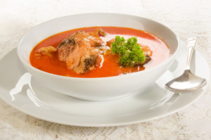 Ungarische Karpfensuppe