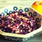 Rotkohl-salat-obst