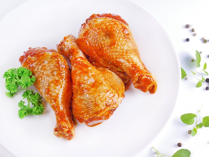 Hähnchenschenkel aus dem Ofen mit Paprika 2 huehnerschenkel-mariniert-paprika