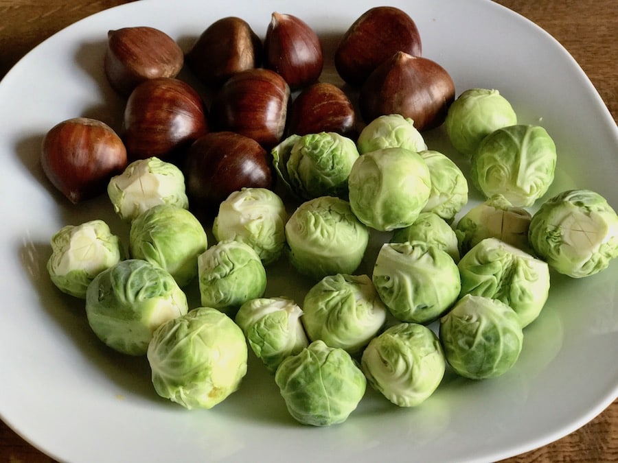 Rosenkohl mit Maronen