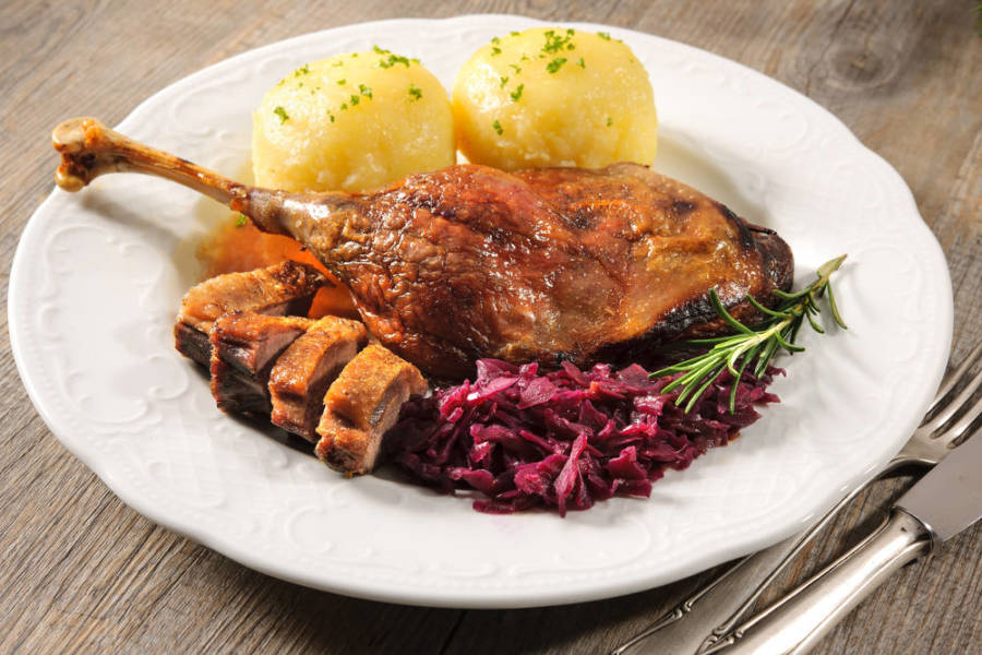 Gänsebraten zu Weihnachten Rezept von Oma