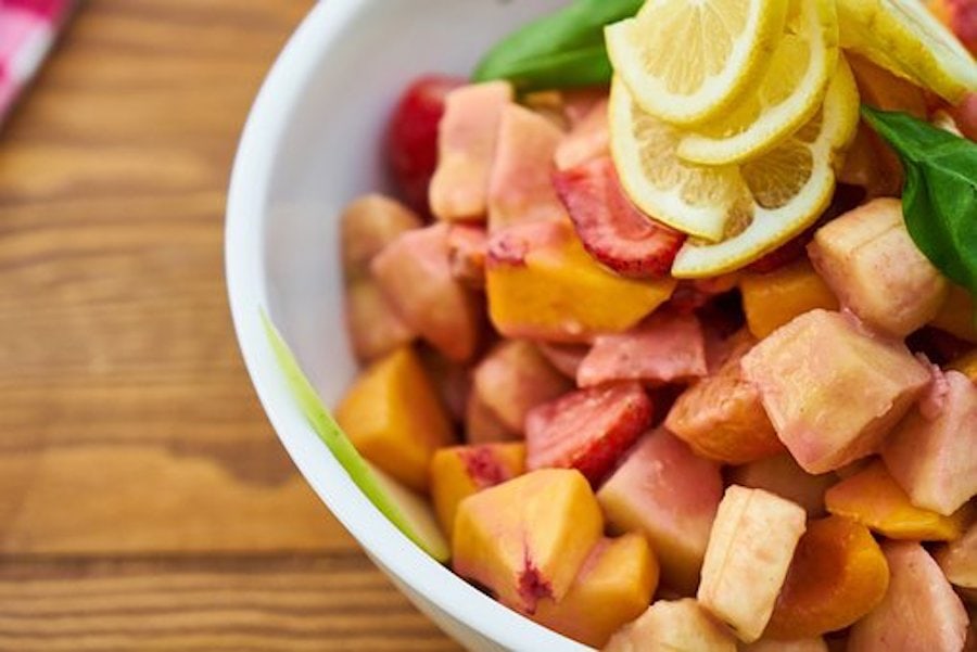 Rezept-Suche 284 Käsesalat mit Obst