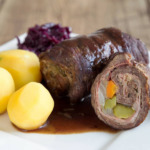 Rezept für große Rinderourlade Familieroulade