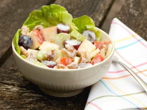 Party-Käsesalat mit Äpfeln und Mandarinen 4 kaesesalat-apfel-mandarine