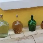 Essig in Flaschen