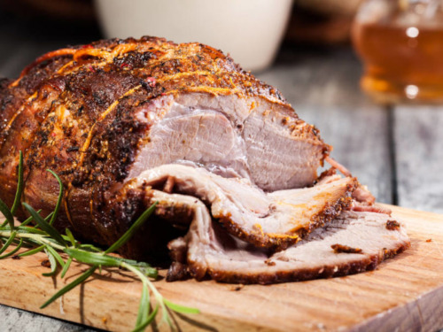 Omas Schweinebraten: delikat in Bärlauchmarinade 5 Schweinebraten Marinade Bärlauch Rezept