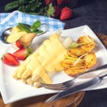 Spargel-sahne-hollandaise-sauce