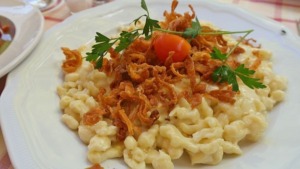 Spätzle gegagrt 