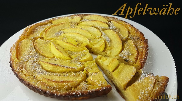 Apfelwähe Rezept Laktosefreier Apfelkuchen
