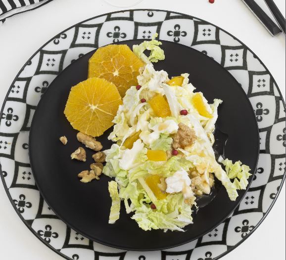 Chinakohl Salat mit Obst Rezept