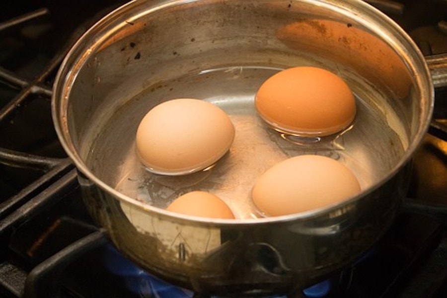 Eier kochen