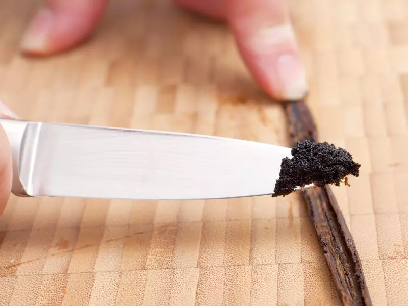 vanilleschote auskratzen