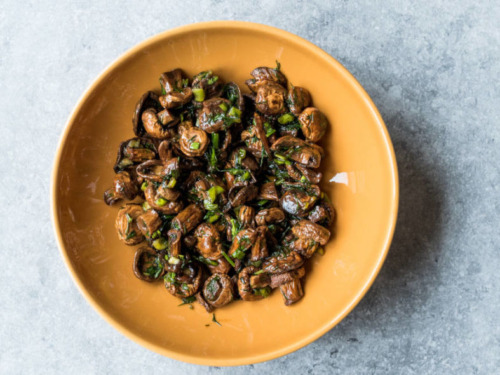 Kalter Pilzsalat 3 Pilzsalat Rezept schnell und einfach