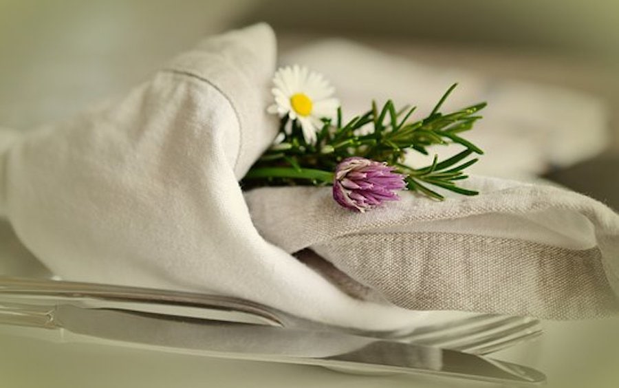 Rezept-Suche 159 Tischdekoration Blumen