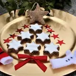 Ingwer-Kekse dekoriert