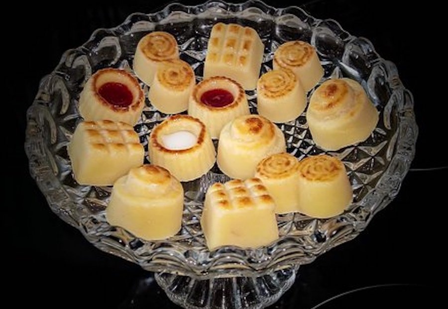 Königsberger Marzipan garniert