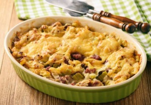 Oma kocht Porree - Schinken Auflauf 15 Porree-schinken-auflauf