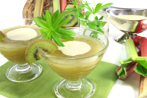 Waldmeister Creme Rezept Nachtisch Dessert