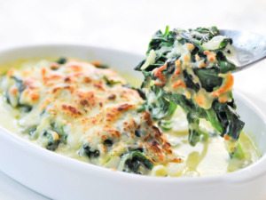 Spinat kartoffelauflauf brennnessel