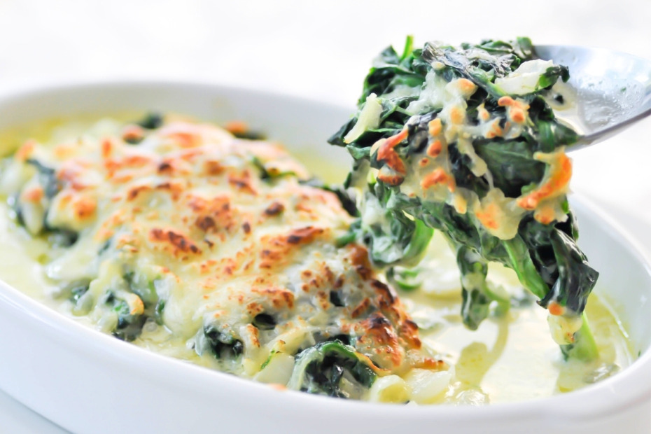 Spinat kartoffelauflauf brennnessel