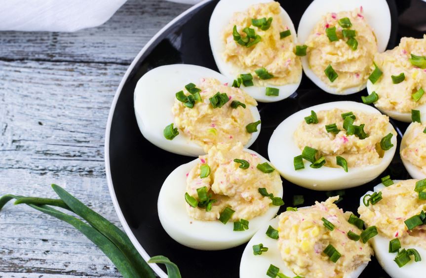 Gefüllte Eier klassisch nach Omas Rezept: mit Kräutern 1