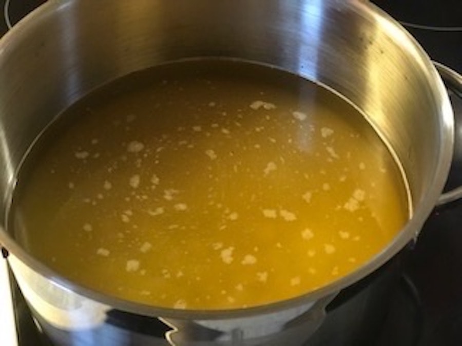 Holunderblütengelee mit Orangensaft - Oma Kocht