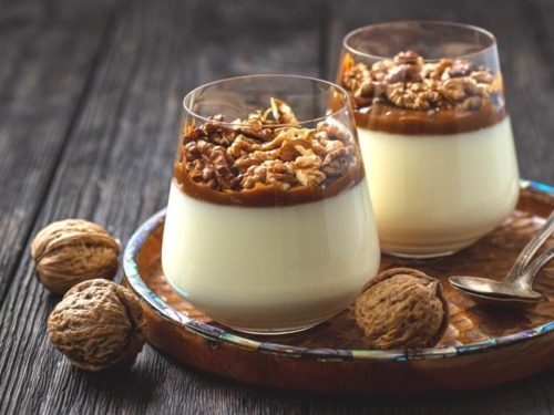 Lecker-süßes Walnusscreme Dessert 3 Walnusscreme