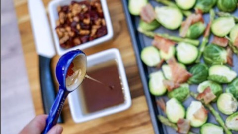 Rosenkohl mit Speck im Ofen Rezept