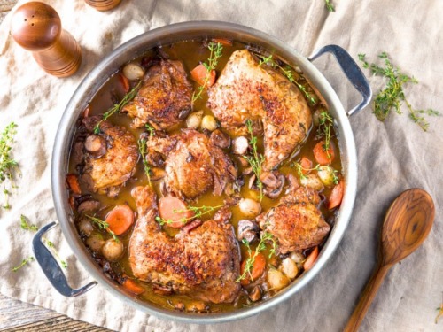 Feierabend-Hühnchen aus dem Backofen 4 rezept-huhn-weissweinsosse
