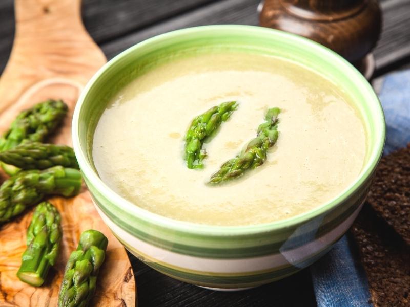 La géographie Globe Attends une minute spargelsuppe mit spargel aus dem ...