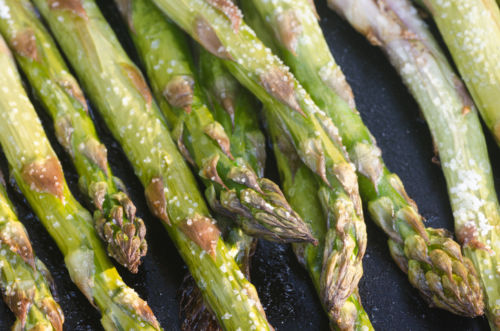 Spargel aus dem Ofen