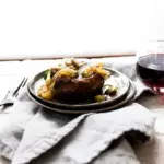 geschmorter Schweinebraten