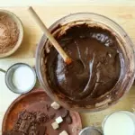 schokkuchen-teig-birnen