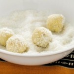 Kokospralinen à la Raffaello mit weisser Schokolade 4 Raffaelo2