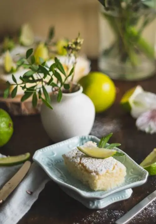 Saftiger Limettenkuchen 4 Limettenkuchen