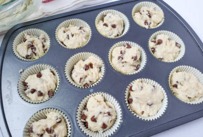 Muffins in der Form