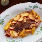 Schweinebraten mit Apfel3