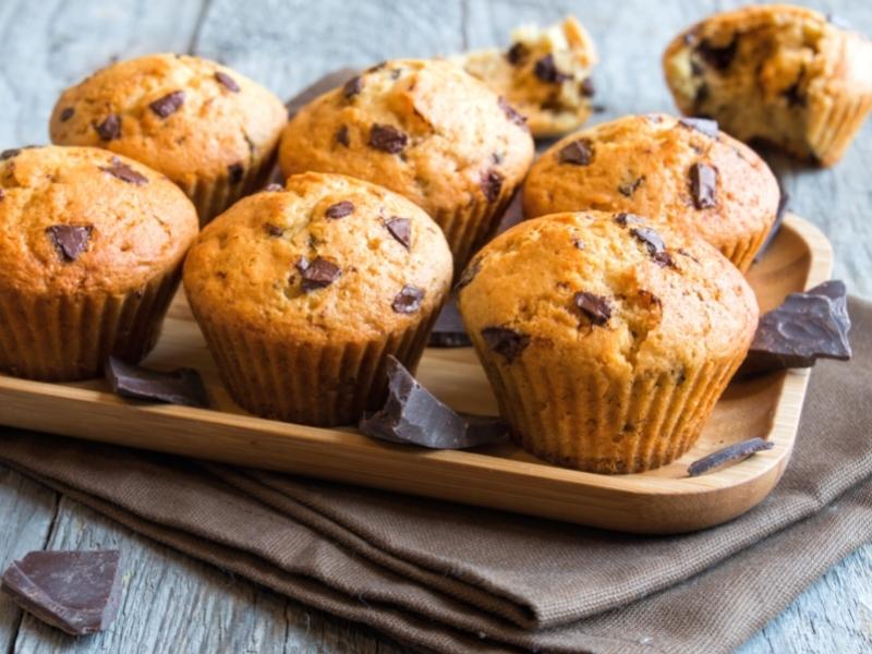 Leckere Muffins mit Schokostückchen 1