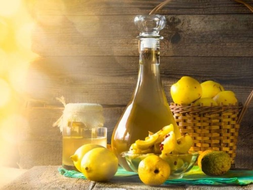 Omas liebster Quittenlikör 9 quittenlikör-rezept