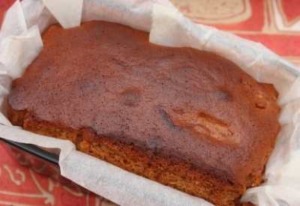 Honigkuchenteig gebacken