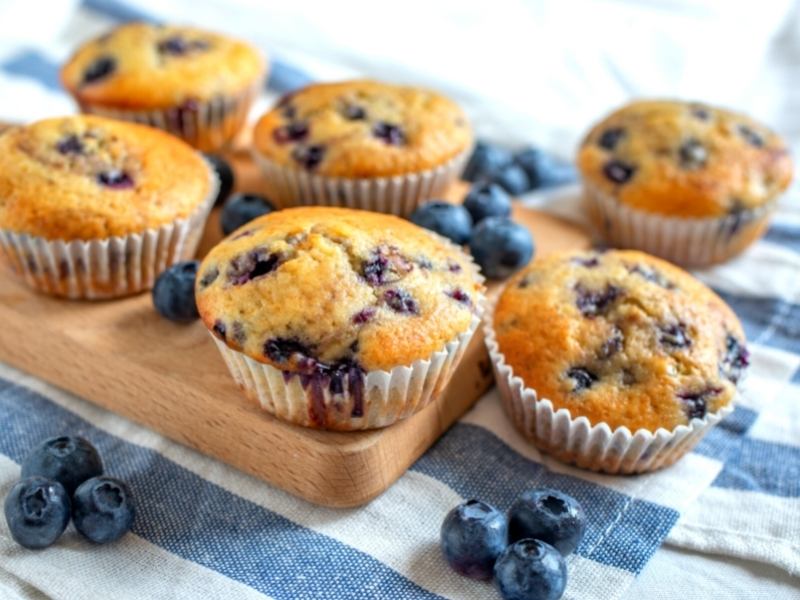 Unwiderstehlich saftige Blaubeermuffins 1