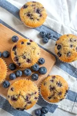 Blaubeermuffins-handtuch