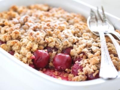 Crumble-kirschen-rezept