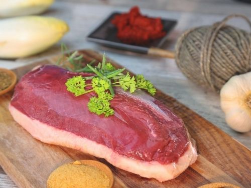 Feine Entenbrust in Rotweinsoße 1 frische-entenbrust