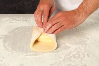 butter in blätterteig