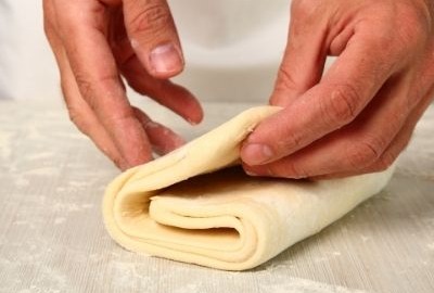 Buttriger Blätterteig, selbstgemacht 1