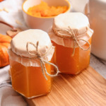 Selbstgemachte Kürbismarmelade 19 Kürbismarmelade im Glas selbstgekocht